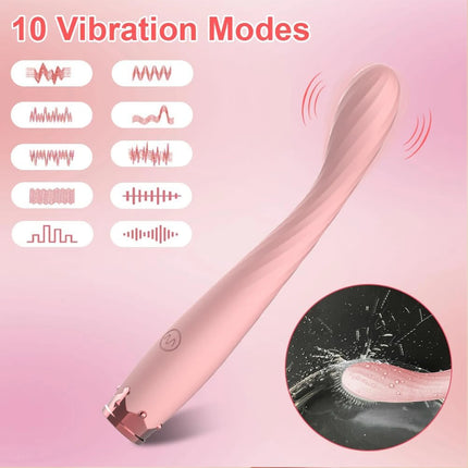 G Spot Vibrator for Women Nipple Clitoris Stimulator Massager Anal Dildo Wand Vagina Masturbator Sex Toys for Adult