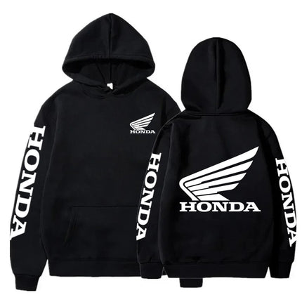 Honda Motorcycle Racing Team Competition 2025 New Men's Hoodie Spring and Autumn Fashion Outdoor Women's Sports Shirt