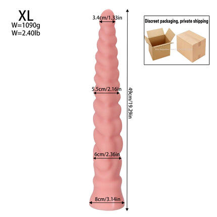 Super Long Big Anal Plug Huge Anus Stretching Dilator Expander Large Giant Fantasy Long Butt Plug Sex Toys for Women Men Gay