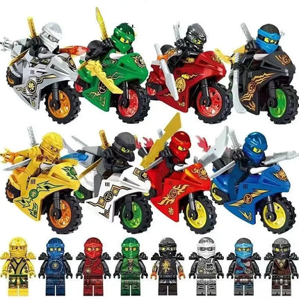 606pcs Thunder Raider Mechanical Warrior Robot Mecha Building Blocks Model Toys for Kids Adult Gift