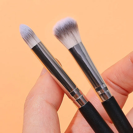 Double-Headed Eye Makeup Brushes Eyeshadow Highlights Brightens Brush Soft Detail Brush Natural Dizzy Dye Cosmetics Brushes