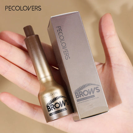 1PC Waterproof 3D Press-type Eyebrow Pencil - Accurate Contouring, Anti-smudge, Natural Wild Eyebrows, Suitable for Beginners