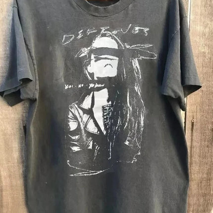Deftones Tour 2026 T-shirt Around The Fur Album Graphic T-shirts Short Sleeve Cotton Summer T-shirt Hip Hop Band Fashion Tees