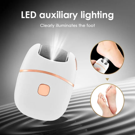Electric Foot Grinder Rechargeable Callus Remover for Smooth Feet Exfoliation Remove Dead Skin Callus Remover Pedicure Tools