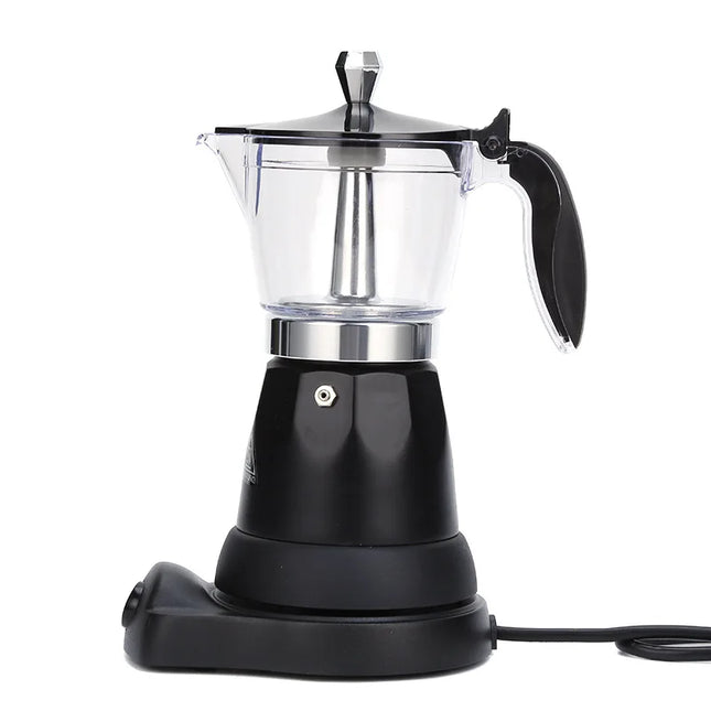 Electric Coffee Maker 1PC 300ML Aluminum Alloy Electric Home Office Coffee Making Convenient