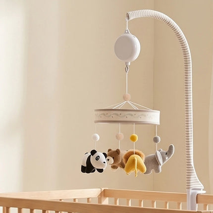 Mobile Bell Baby Toys 0-12 Months Rattle Toys Bed Newborn Crib Mobile With Music Box Bed Bell Hanging Toys Crib Bracket GIft