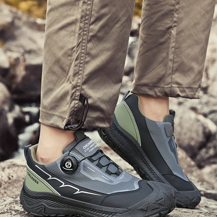 2025 new men's shoes work sports shoes fashionable casual shoes comfortable multi-functional low top shoes outdoor hiking shoes