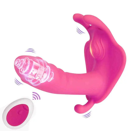 Remote Control Rabbit Vibrator Wearable Panties Dildo Vibration Massage Clit Stimulator Female Masturbation Sex Toy for Women
