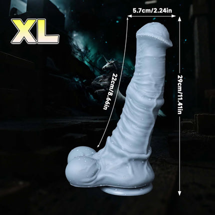 Horse Dildo Monster dildo Soft Silicone Penis Dick G-spot Masturbator Plug Buttplug Cock Sex Toy For Women Men Adult supplies 18