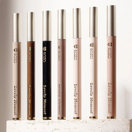 Ultra-fine Liquid Eyeliner Waterproof Glitter Matte Black Brown Shiny Eyeliner Lying Silkworm Pen Eye Beauty Party Makeup Tools