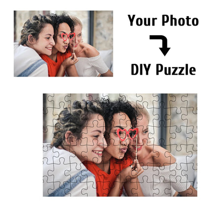 Your Photo Personalized Custom Jigsaw Puzzle Add You Multiple-Specifications Own Picture DIY Wood Jigsaw Puzzle Family Gift Toys