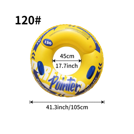 1PC Sports Style Thickened Pool Floats Summer inflatable Swim Ring, Beach and Pool Swim Aid,  Beach Toys for Pool Party
