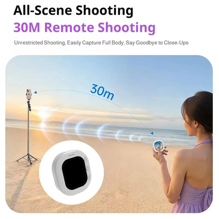 Mini Wireless Phone Selfie Monitor Screen Portable Back Camera Monitor With Magnetic For Selfie Vlog Live Video Recording