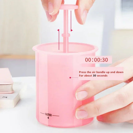 Portable Foaming Clean Tool Simple Face Cleanser Shower Bath Shampoo Foam Maker Bubble Foamer Device Cleansing Cream Reusable