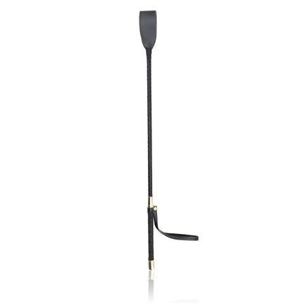 30-60CM Black PU Leather Spanking Paddle Long Whip Flirting BDSM Flogger Sex Toys For Woman G Spot Sex Shop