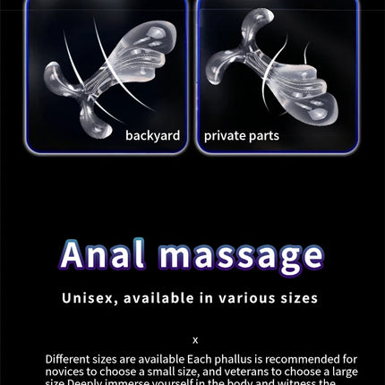 SoftButt Plug with Base Stimulator Masturbator Anal Plug Dildo Prostate Massage G-spot Anal Trainer Sex Toy for Couples