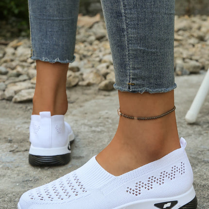 Fashionable casual single shoes, breathable and comfortable women's shoes, sports vulcanized shoes, anti-slip flat shoes
