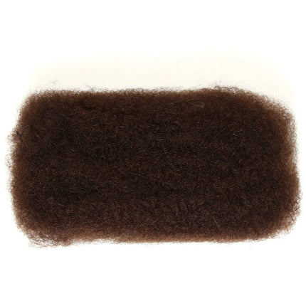 22 inch Brown Blonde QVR Afro Kinky Bulk Hair No Attachment Afro Curly Bulk Human Hair Remy Dreadlock Natural Color Braids Hair