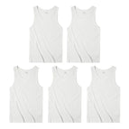 5pcs White / S