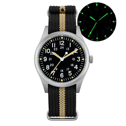 RDUNAE RA03&Militado ML07 Military Quartz Watch Vintage G10 Miyota 2035 Movement Watches K1 Glass Stainless Steel Wristwatch
