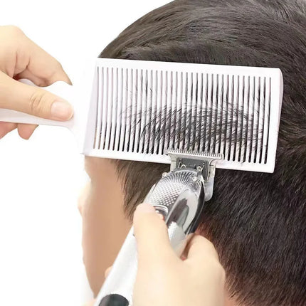 Fading Comb Professional Barber Clipper Blending Flat Top Hair Cutting Comb For Men Heat Resistant Fade Brush Salon Styling Tool