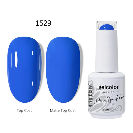 Arte Clavo HEMA TPO FREE Gel Nail Polish 15ML Long Lasting For Manicure Semi Permanent Nail Art UV LED Gel Varnish Nail Supplies