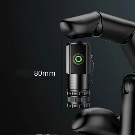 Portable Powerful Mini LED Flashlight with Pen Clip Rechargeable Pocket Emergency Torch Waterproof Hiking Camping Flash Light