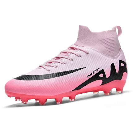 Original Men Football Field Boots Professional Society Indoor Boys Soccer Shoes Match Training Resistant Kids Football Shoes