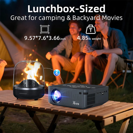 XNANO X1 PRO Native 1080P Projector 300ANSI Android 9.0 Dual WiFi BT5.0 HDR10+ Home Cinema Beamer Support 8K Decoding