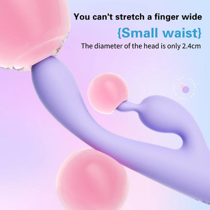 G Spot Clitoris Stimulator Dildo Rabbit Vibrator Nipple Vagina Massager Female Masturbator Erotic Orgasm Sex Toys For Women
