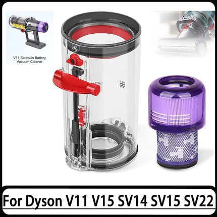 for Dyson V11,V15,SV14,SV15and SV22 vacuum cleaners Spare Replacement Dust Bucket Canister Sweeping Large Dust Bin.