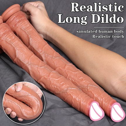 Super Long Soft Penis Realistic Silicone Dildo Butt Plug Prostate Massager Vagina Anal Dildos Cup Adult Sex Toys For Women Men