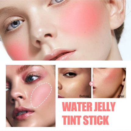 Milk Makeup Blush Stick Lip Tinted Cooling Water Jelly Tint Jelly Blush Stick Watercolor Multi-Use Matte Blush Makeup