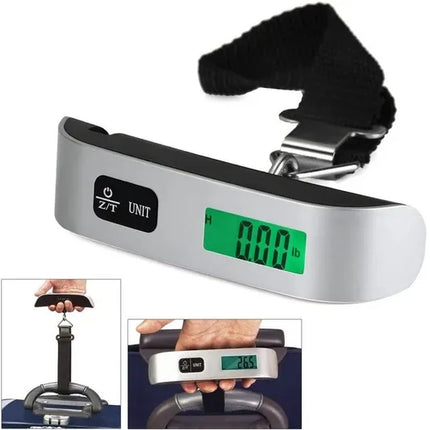 50kg 10g Digital Scale Electronic Balance Kitchen Luggage Hanging Scale Weight Suitcase Travel Scale Baggage Bag Weight Tool