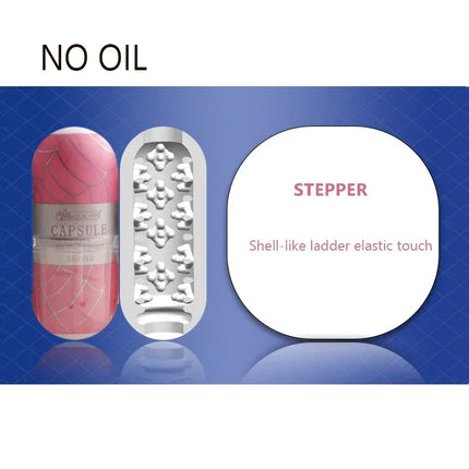 2/1pcs Mini Masturbator Cup Real Vaginal Egg Particle Stimulation Portable Stimulator Blowjob Sex Toy Massager Penis Trainer