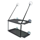 Double layer black / 110 cm / As shown