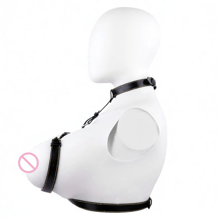 QKKQ Erotic Chest Binding Strap On Belt Breast Bondage Breast Binder BDSM Sex Toys For Couple Flirting Sexy Pleasure Accessory