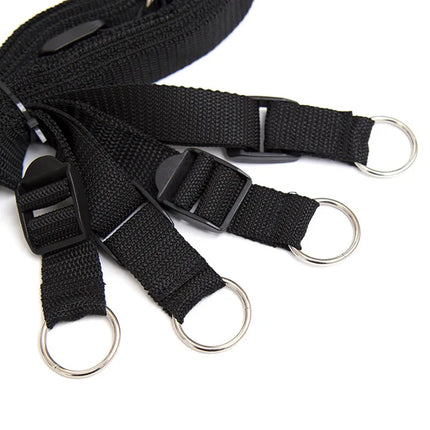 Restraint Erotica Binding Sex Forced Split Leg Straps Neck Wrist Bdsm Bondage Set Sex Toys For Woman Couples Product No Vibrator