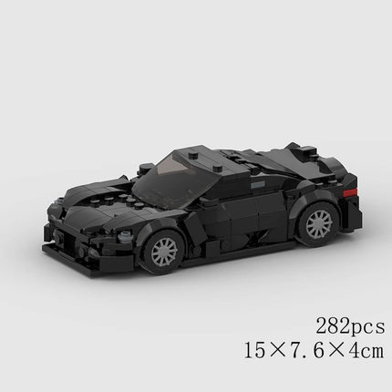 MOC Speed Sports Super Race Car Model Building Blocks DIY Bricks City Technical Rally Great Racing Vehicle Christmas Gift Toy