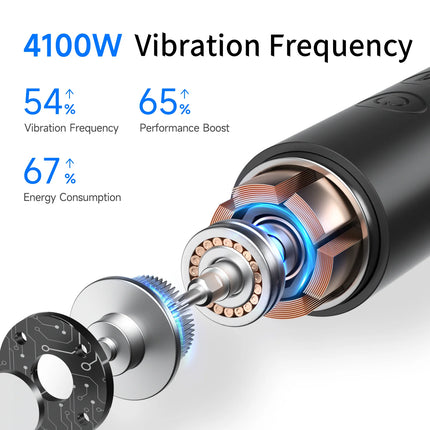 4100W Vibration Ultrasonic Dental Scaler For Teeth Tartar Remover with LED Light Household Home Appliance Teeth Cleaning Tools