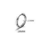 Silver Color 18mm / 1PC