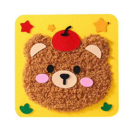 Creative DIY Arts Crafts Cute Animal DIY Educational Sewing Kit DIY Doll Sewing Toys for Beginners Arts and Crafts