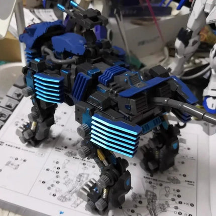 BT Model Building Blocks ZOIDS RPZ-03 Shield Liger 1:72 Scale Full Action Plastic Kit Assemble Collection Model Birthday Gifts