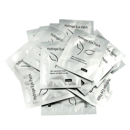 50Pairs/Lots Eyelash Extension Patch Under Eye Pads Hydrogel Patches For Extension Lint Free Stickers Eyelash patches Makeup