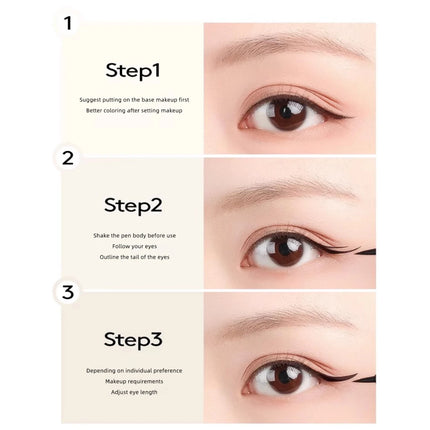 1/3/5/12pcs Multi Pack Eyeliner Liquid Pen Set Extremely Thin Waterproof Eyeliner Pen Durable And Color Fast Perfect Gift