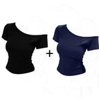M【 104.7-115.7 lbs 】 / Black + royal blue [two-piece]