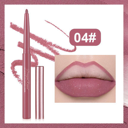 Matte Lip Liner, Three-Dimensional, Delicate and Smooth, a Must-Have for Beginners, Non-Stick, Outlines the Lip Shape, Delicate, Waterproof, Easy to Apply, Versatile for Daily Use