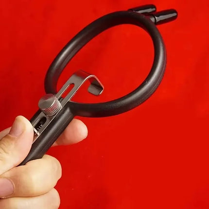 BDSM Mouth Gags Spreader with Nose Hook, O-ring Circle Gags, Bondage Restraints, Sex Toys for Couples, Role Play, Adult Games