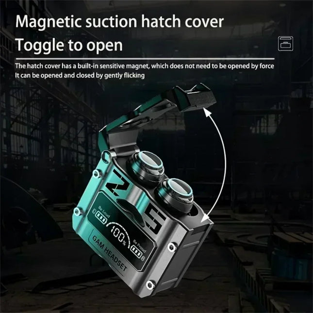 NEW M25 Wireless Headphones Earphones Bluetooth Touch Control Noise Reduction Stereo Waterproof Earbuds Headsets