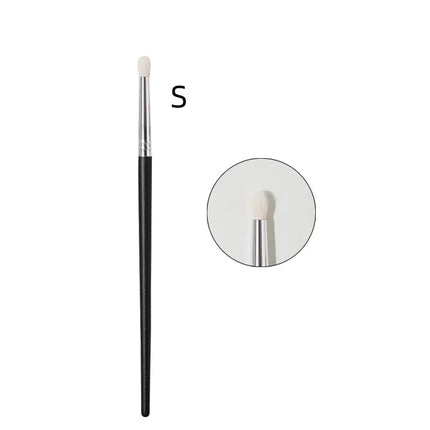 Goat Hair Tapered Crease Blending Brush Eyeshadow Make Up Cosmetic Kit Smudge Eye Makeup Brushes